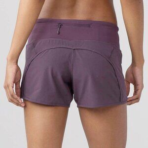 Lululemon Run Times Short - purple running shorts, size 4